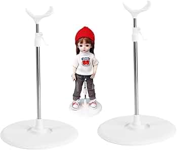 人形・等身大ドール展示スタンド（120～175cm対応） Amazon.co.jp: 2個セット ドールスタンド 1/3 1/4フィギュア